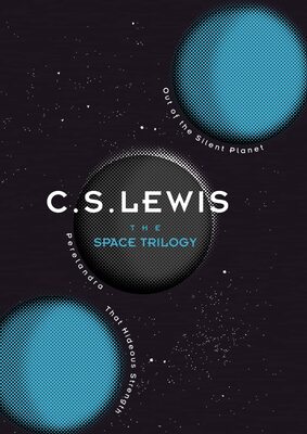 book cover, abstract space illustration showing three planets
